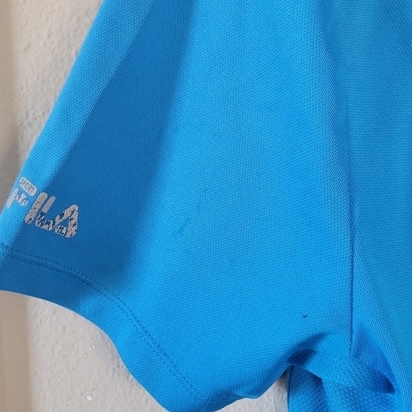 Set of Two Fila Sport Golf Peformance Men's Polo Shirts Size Small - Picture 5 of 15